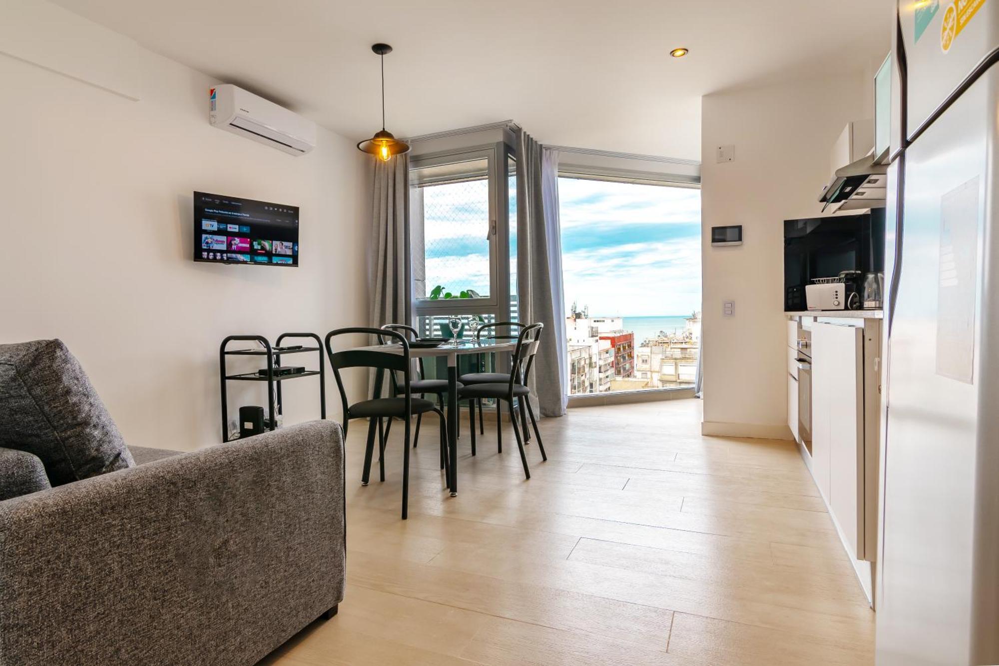 Apartment Vista Al Mar Con Cochera, Pileta Y Gimnasio! *
